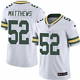 Nike Green Bay Packers #52 Clay Matthews White NFL Vapor Untouchable Limited Jersey,baseball caps,new era cap wholesale,wholesale hats